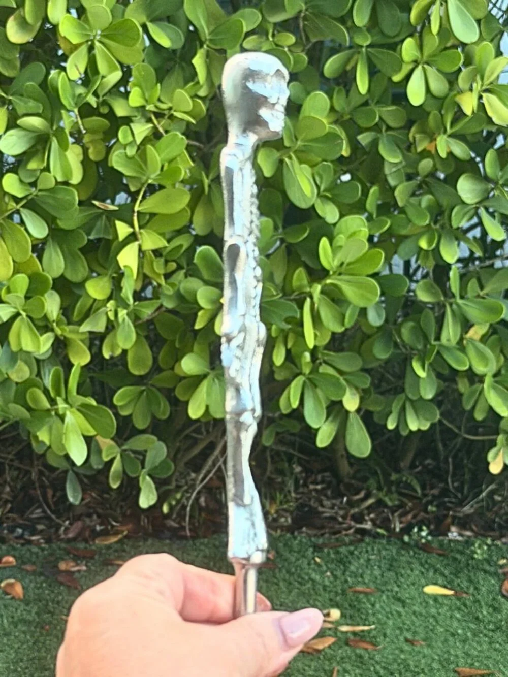 Skeleton Serving Spoon Fork Spooky 2 Piece Salad Servers Halloween Party Heavy